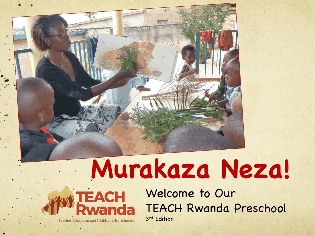 Murakaza Neza!, front cover