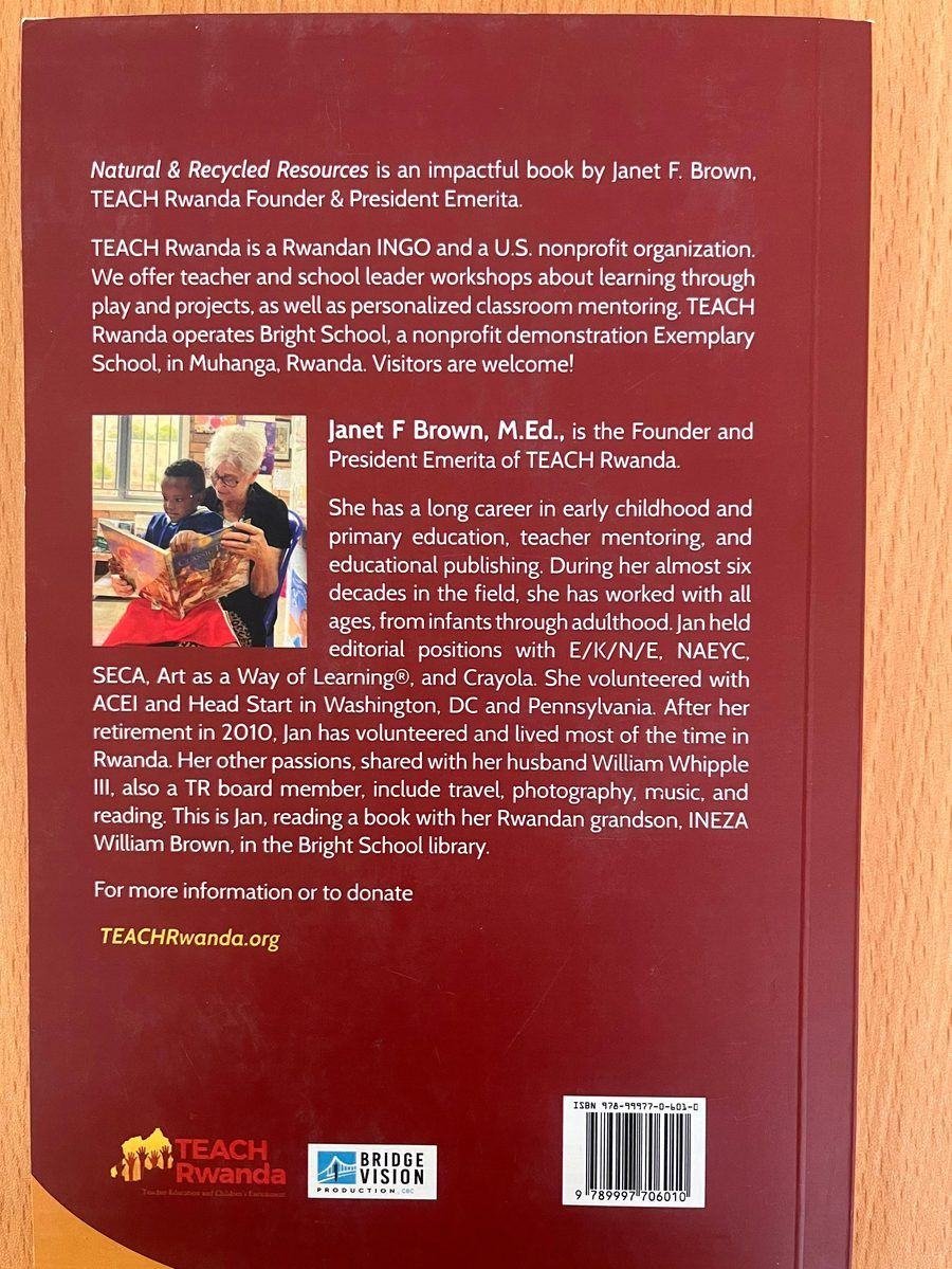 Natural & Recycled Resources, back cover