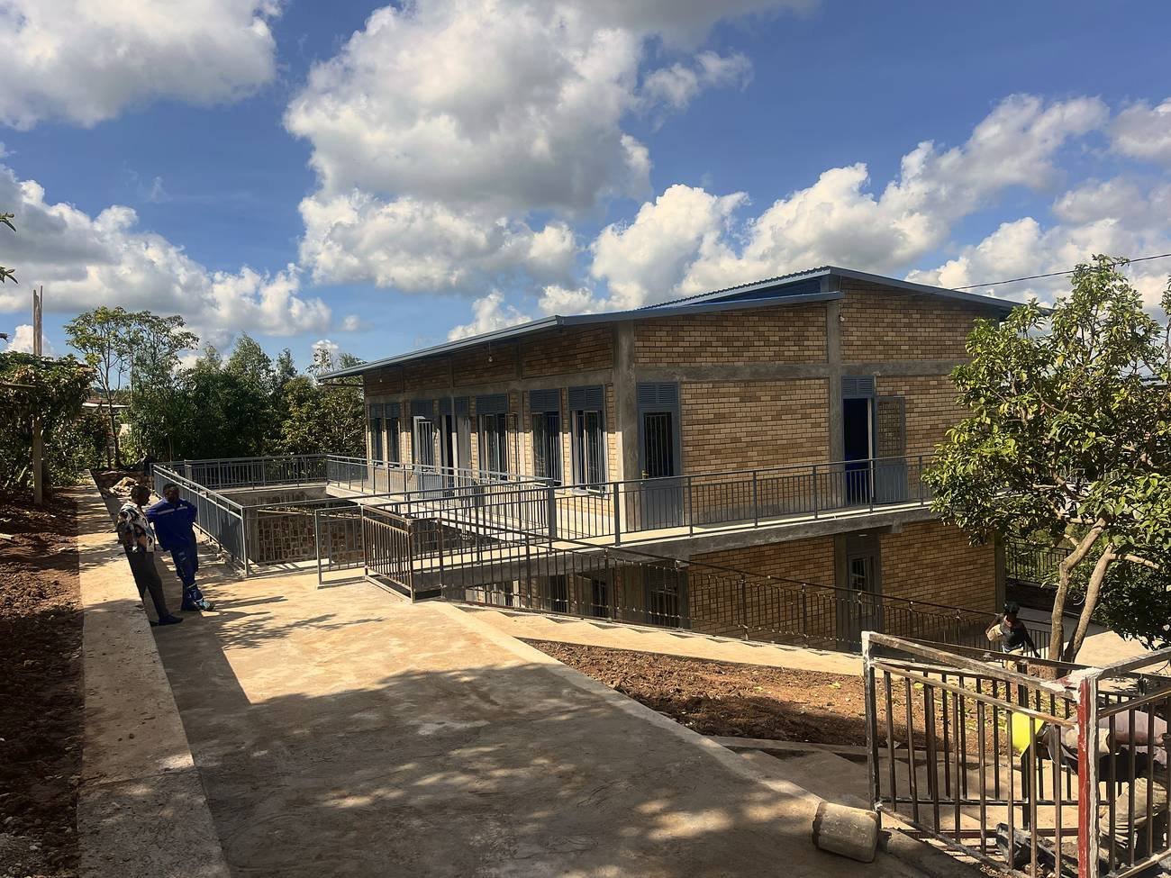 The Bright School campus building in Muhanga
